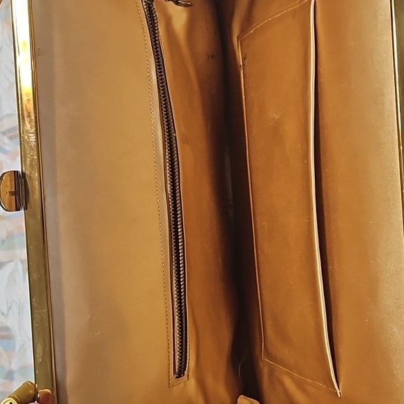 Vintage needlepoint purse, handbag 👜, great condition, real leather 👌 - Picture 5 of 16